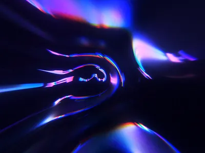 Light Speed 3d abstract animation blockchain branding cinema 4d crypto cyberpunk glitch holographic kinetic type logo neon octane typography