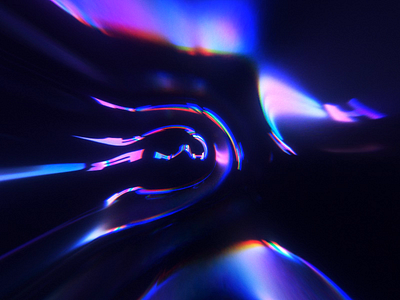 Light Speed 3d abstract animation blockchain branding cinema 4d crypto cyberpunk glitch holographic kinetic type logo neon octane typography