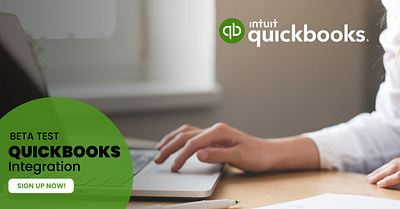 quickbook beta test blog banner ads blog post social media design website design