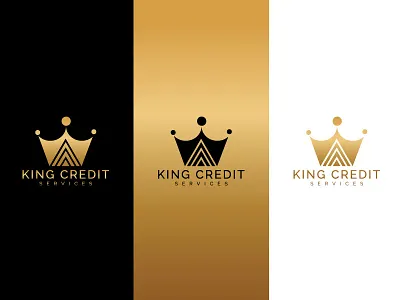 King Credit Services logo brandidentity creativelogo credit creditscore creditscoreservices design designagency fiverr fiverr designer fiverr.com fiverrgigs graphicdesign illustration king logoexcellent majestic craetion majestic create services typography upwork