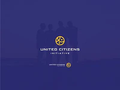 United Citizens design flat design icon logo vector