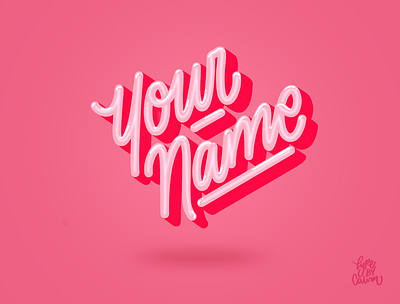 Your Name applepencil art artspotlight communityovercompetition creative design digitalart goodtype goodvibesonly handlettering inspiration ipadlettering ipadpro likeforlike love motivation myteam picoftheday procreate typebycalvin