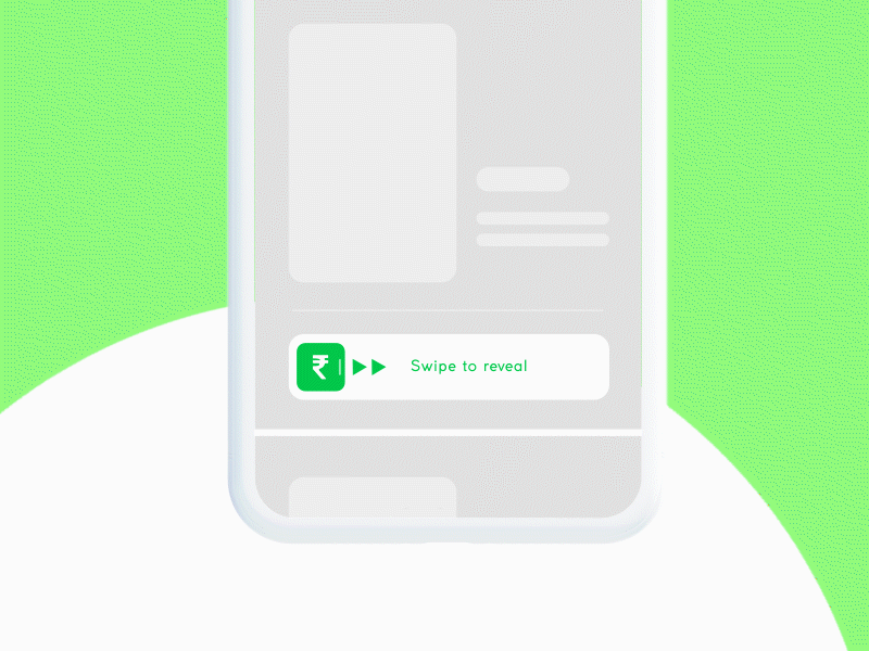 Slide | Reveal offer button buy dribbble mobile money motion shopping sketch sketchapp slide ui uiux