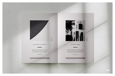 Magazine / Brochure Mockup Creator Kit brand design branding branding design brochure mockup psd mockups publication design scene creator shadows template builder
