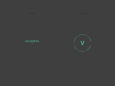 Valderva Rebranding branding identity logo