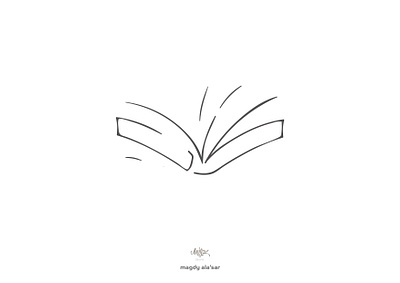 كتاب book book brand calligraph calligraphy logo type typo typogaphy typographic