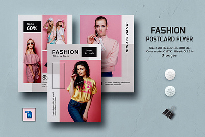 Multipurpose Postcard Flyer Template advertising blog board fashion flyer fashion marketing fashion postcard marketing multipurpose multipurpose postcard photoshop template postcard postcard flyer sale offer shop sale social media