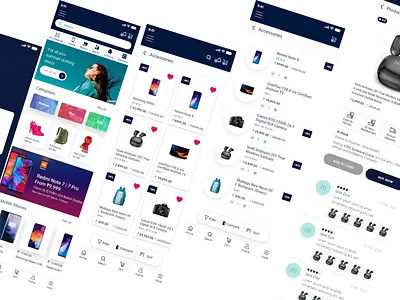 Shopping Mobile App UI branding design design art illustration logo photoshop ui ux vector web