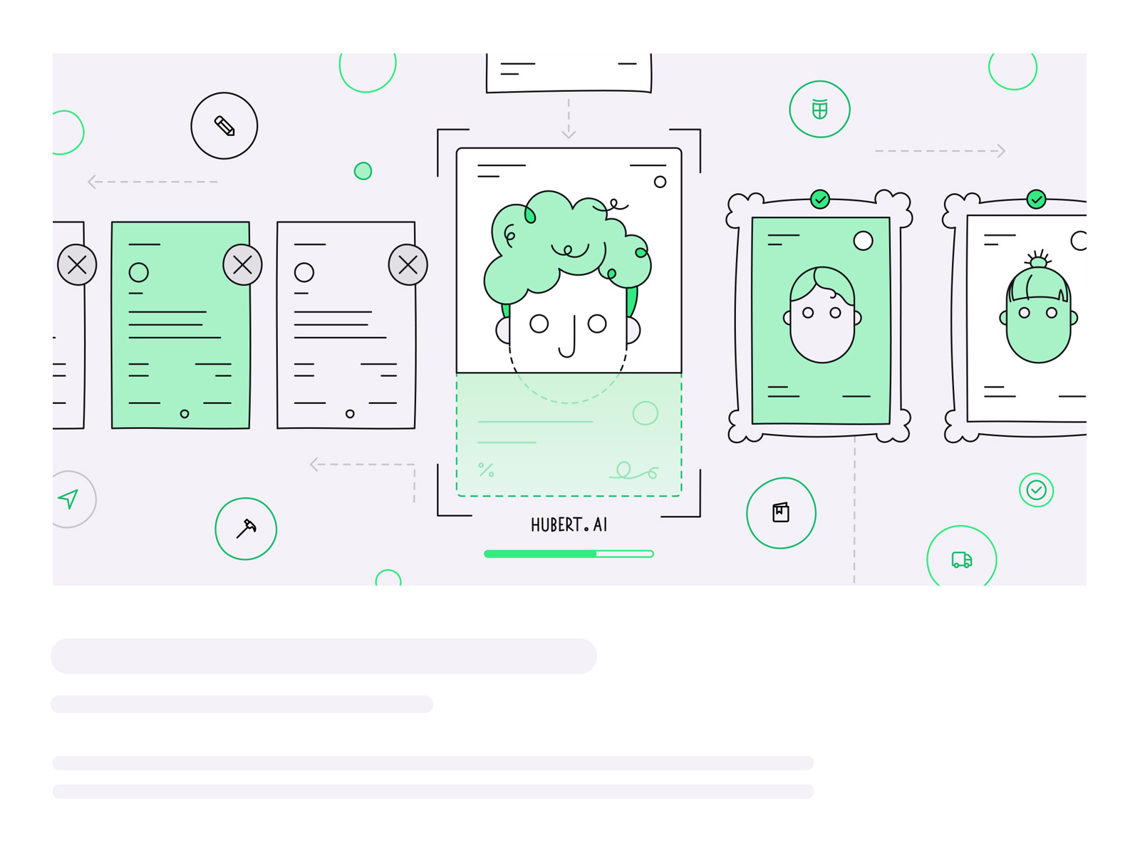 Example of Resume screening