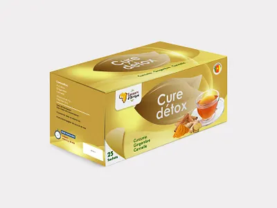 Cure détox packaging branding design graphicdesign label labeldesign logo logodesign packaging packaging design packaging mockup packagingdesign
