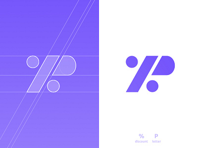 PC Bancard - Logo Grid brand brand identity branding clever design discount card flat icon grid layout identity identity designer illustration lettermark logo logo design logomark logotype designer negative space p letter smart mark typography