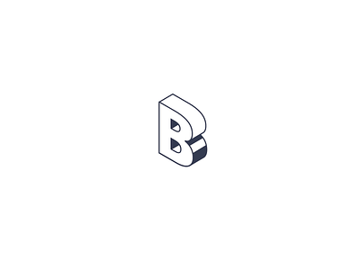 The Letter B animation blackletter branding character construction engineering illustration logo ui