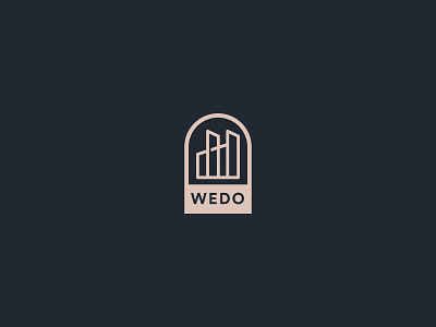 We DO brand branding flat graphic icon identity illustration logo minimal vector