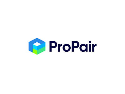 ProPair - Logo Concept / Tweaked branding career connect creative logo digital enterprise educate help logo concept logo design logo designs matching messaging pair platform pro professional social student team work