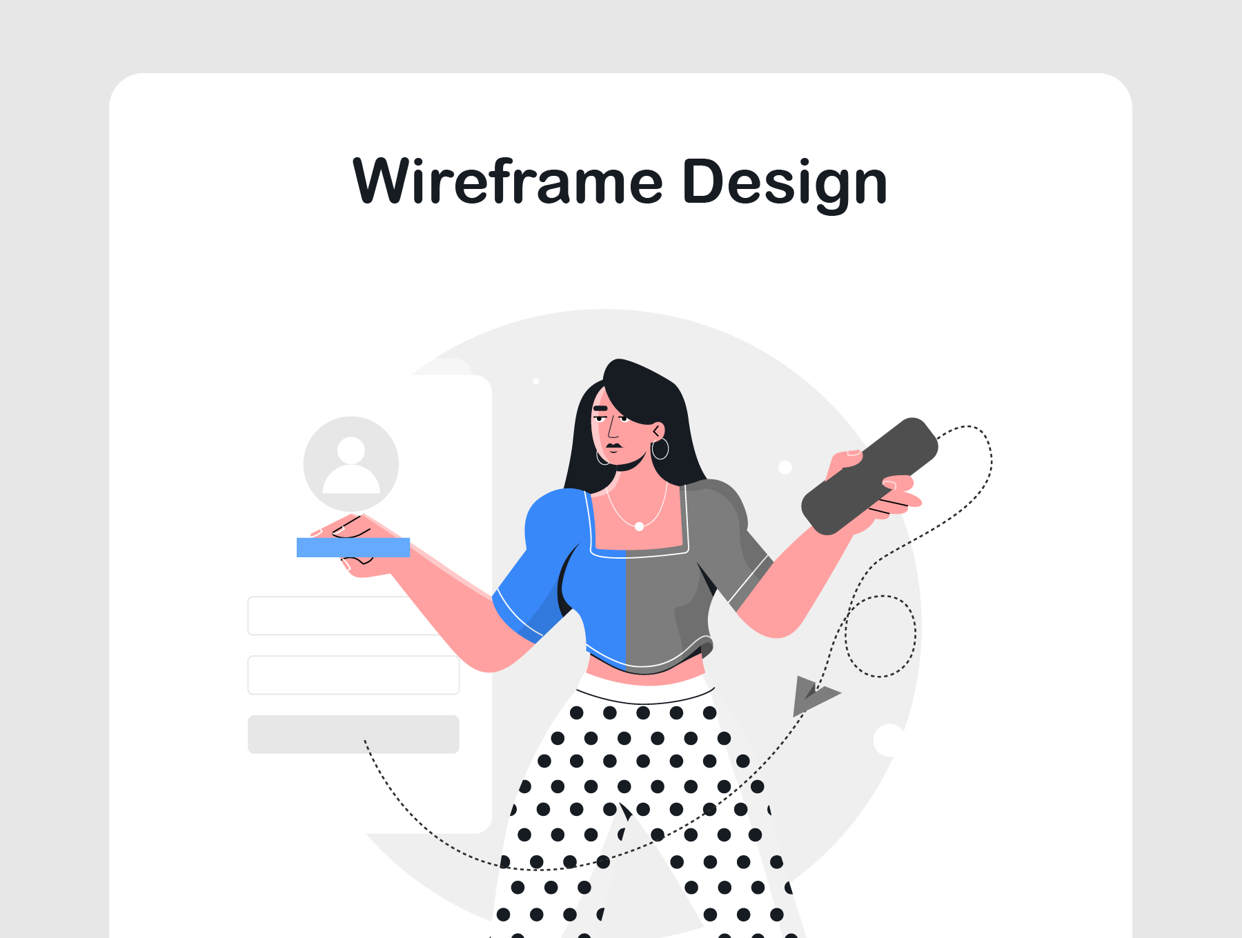 Design process illustrations character design concept design design process digital flat vector illustration vector