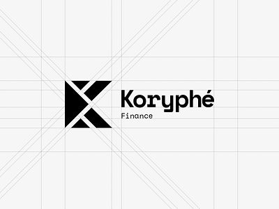 Koryphé Finance - Logo brand brand identity branding branding agency branding design design system identity logo logotype rebrand synerghetic ui design visual identity