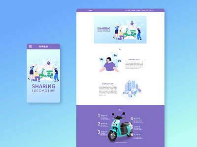 side project-sharing locomotive mobile sharing economy side project smart city technology ui web 共享經濟 智慧城市 科技