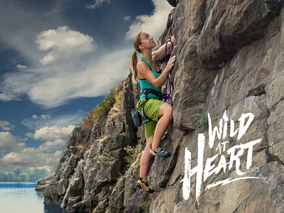 Logotype for Women's Outdoor Gear adventure brand brand identity branding grit gritty logo logotype outdoors outdoorsy women