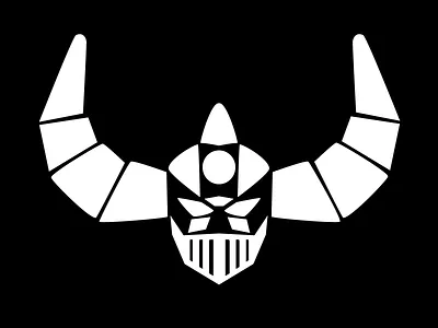 GAIKING LOGO anime design graphicdesign icon illustrator japanese logo mecha robot vector