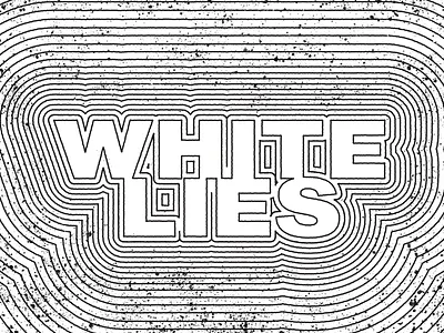 White Lies Branding for NPR branding design identity logo npr podcast typography