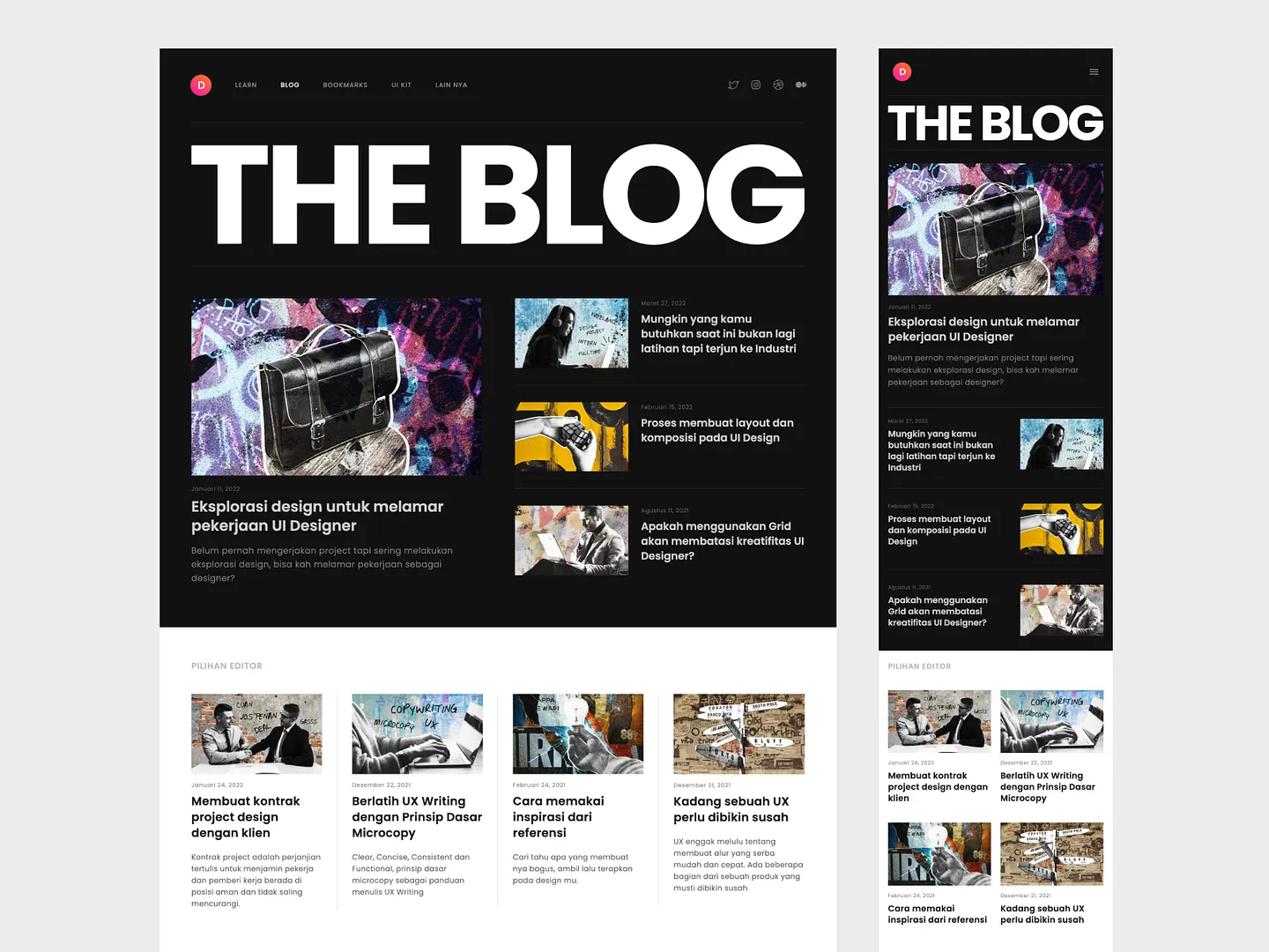 Stunning Grid View Layout for Modern Blogs