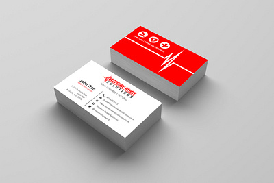 Response Ready Solutions Business Card Design design illustration simple