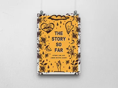 Band Poster band drawing gig illustraion photoshop poster