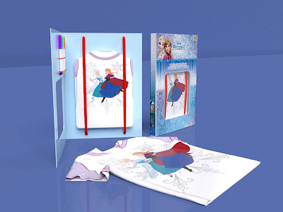 Frozen Packaging disney empaque frozen graphicdesing packaging paint