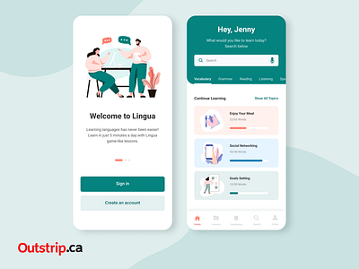 UI Design - Language Learning App - Web Design - Graphics design design agency designer graphic design ui ux web design agency website website design website design and development website design company website designer wordpress design wordpress development