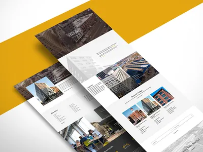 Website for Real Estate Ventures home page property management real estate web design website