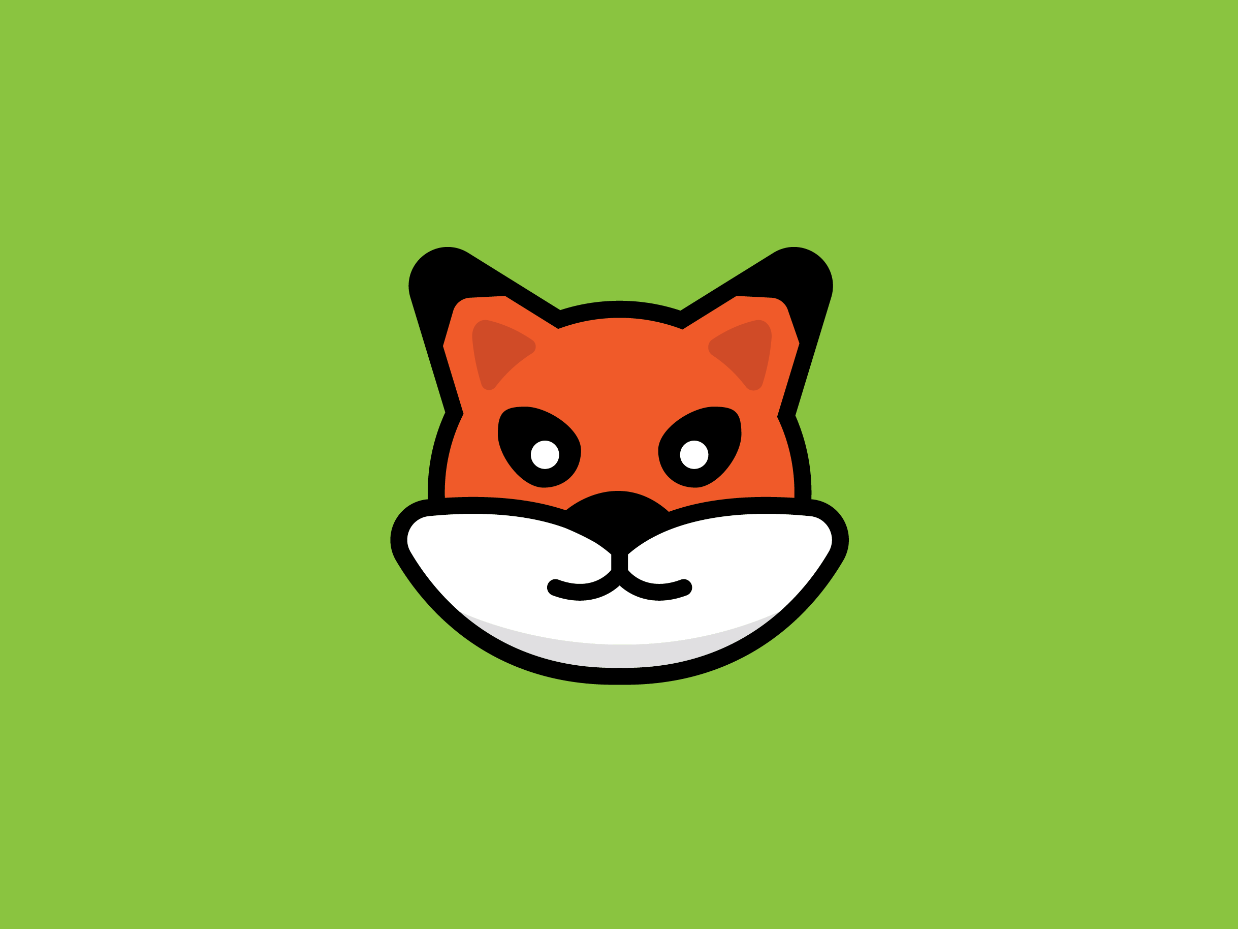 Cute Fox Cartoon branding cartoon cartoon character flat fox friendly animal graphic design icon illustration logo logo design mascot minimal vector