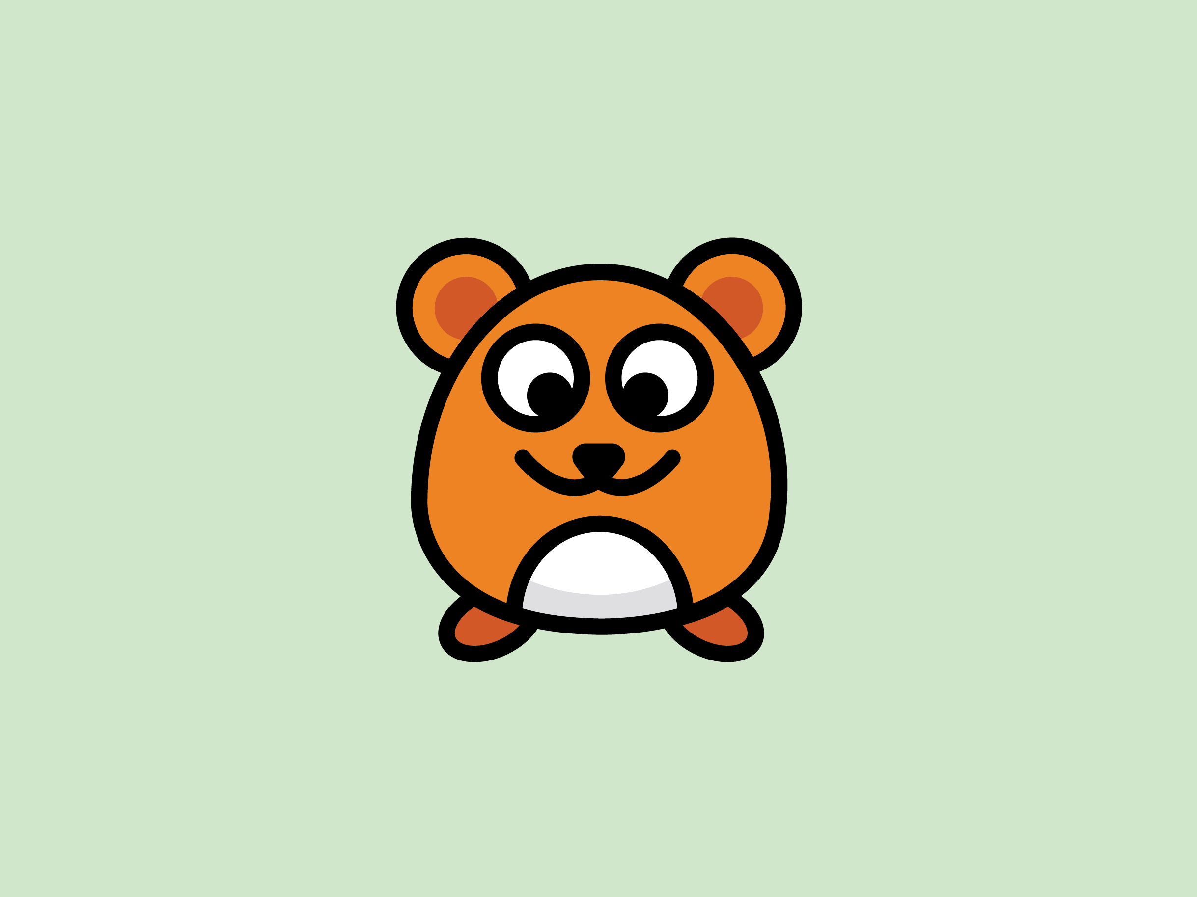 Cute Mouse Cartoon animal branding cartoon cartoon character company logo cute mouse flat graphic design icon identity illustration logo logo design mascot minimal