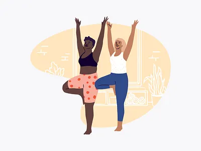 Eventbrite New Illustration System character diversity illustration illustration system procreate vector illustration