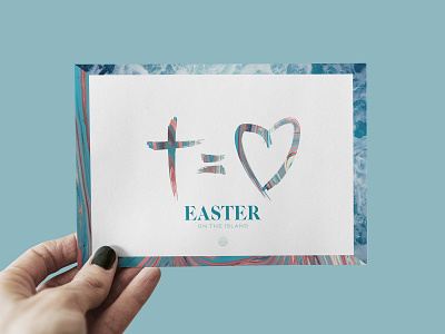 Easter on the Island branding church church branding church design church graphics church marketing easter easter design easter grpahics logo logo design