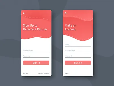 Sign Up Screen – Daily UI 001 001 dailylogochallenge dailyui figma form sign up ui