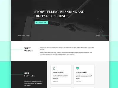 Creative Studio Wordpress Theme design theme ui ux web designer website wordpress wordpress design wordpress theme xtra