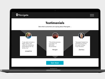 Testimonials daily ui design web design