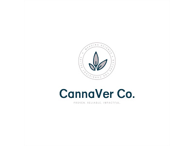 CannaVer Co. logo branding cannabis logo cannaver cannaver graphic design identity design logo vector