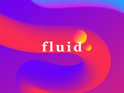 Fluid fluid gradient photoshop