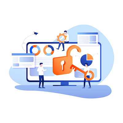Vector illustration branding design icon illustration illustrator ui vector website