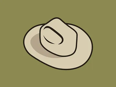 Cowboy Hat branding cowboy cowboy hat design felt illustration texas vector