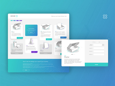 Boxie branding minimalism ui ui design web design