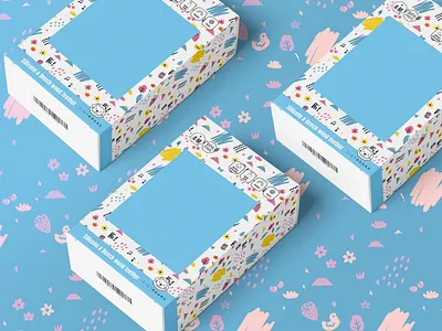 TINY ROARS box design branding packagedesign