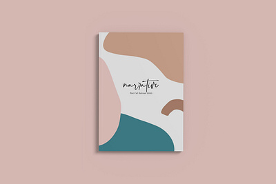 Narrative Magazine boho branding photography print vector