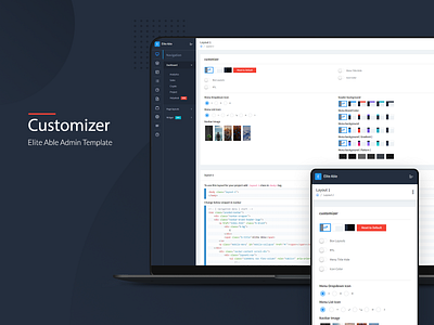 Customizer page - Elite Able Admin Template admin admin dashboard admin design admin panel admin template admin templates admin theme bootstrap bootstrap 4 bootstrap admin bootstrap admin template bootstrap template bootstrap4 branding customize customizer page ui design ui ux ui ux design uidesign