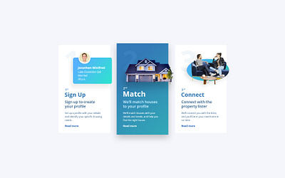 Housing Hub How Does It Work design landing page webdesign website website concept