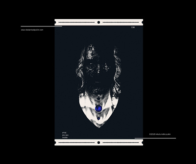 no. 138 everything fades black design digital art human illustration minimal photoshop poster poster a day posterdesign postereveryday typography