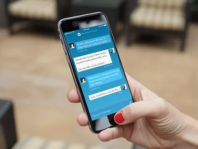We Love To Chat (ChatBot) app artificial intelligence chatbot form forms iphone machine learning minimal support typing ui ux voice