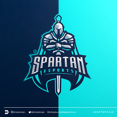 SPARTAN design esportlogo esports mascot gamelogo gamestreaming gaminglogo illustration logo mascot mascot logo mixer mixerlogo twitch logo twitch.tv