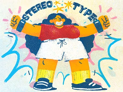 Stereotypes 2020 character design drawing graphic design illustration office person power society stereotypes ukraine woman work